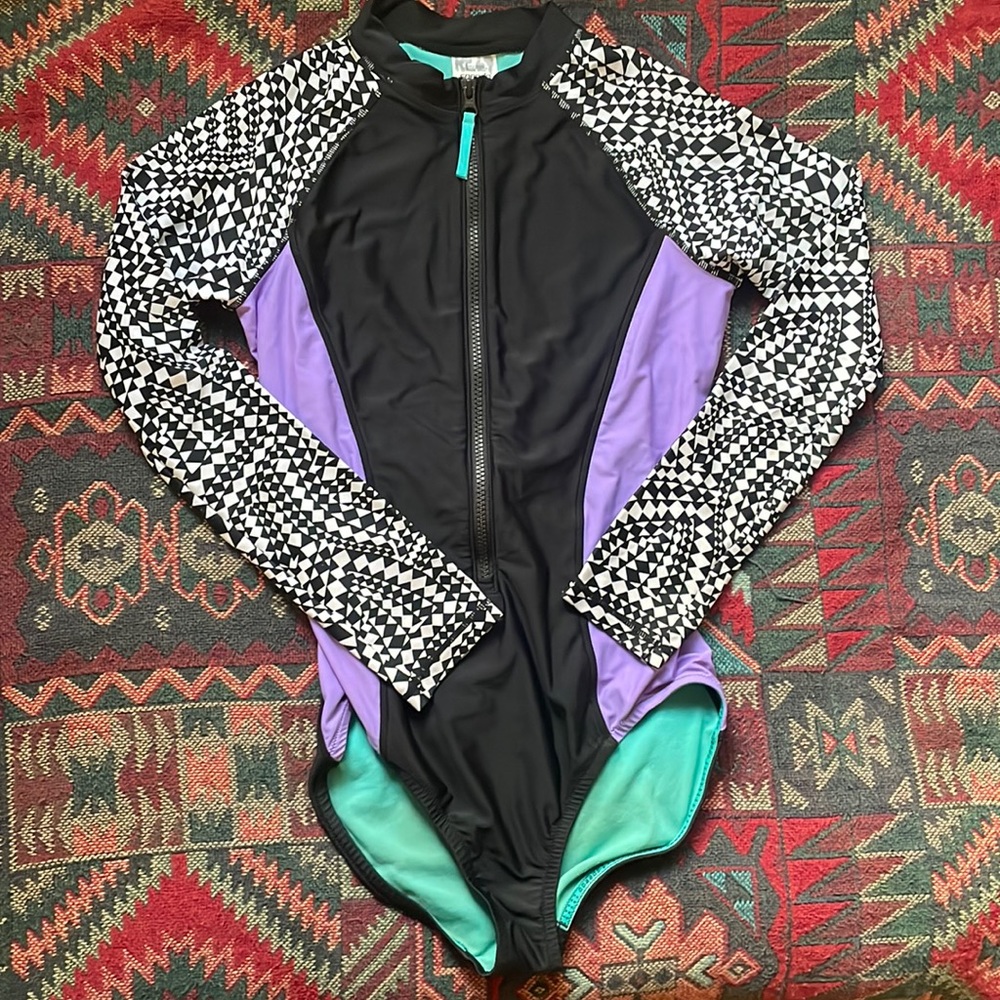 Speedo Rash Guard One Piece